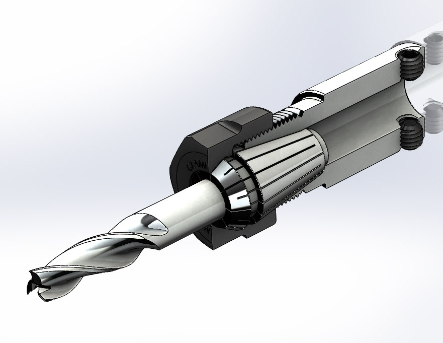 nema 23 步进电机驱动的迷你CNC铝铣床